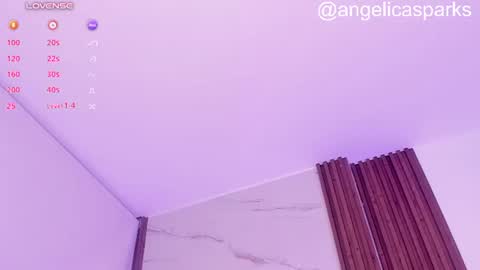 angelicsparks live room snapshot on Chaturbate