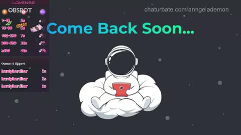 anngelademon Momentaufnahme des Live-Raums auf Chaturbate