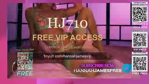 hannahjames710 captura de la sala en vivo en Chaturbate