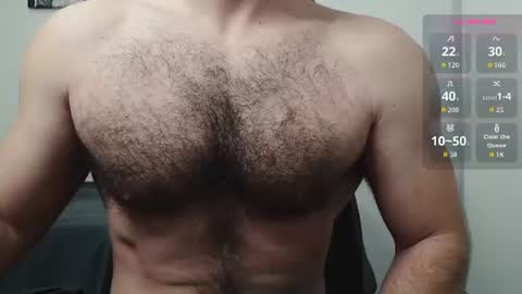 myhairymacho momentopname van live room op Chaturbate