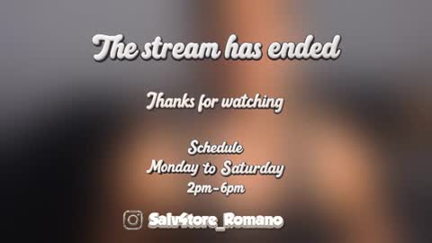 salvatore_romanoo снимок онлайн-комнаты на Chaturbate
