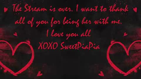 sweetpiapia Momentaufnahme des Live-Raums auf Chaturbate