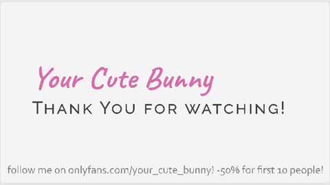 your_cute_bunny Momentaufnahme des Live-Raums auf Chaturbate
