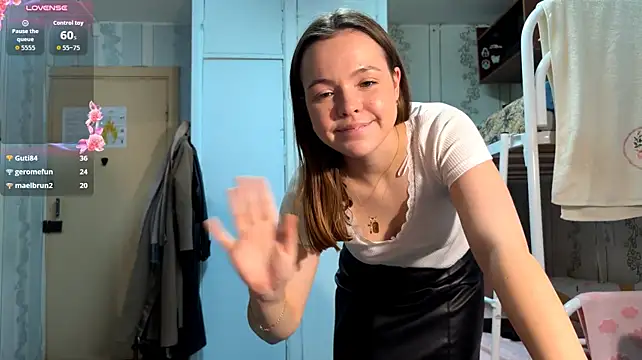 AmmyHolly momentopname van live room op Stripchat