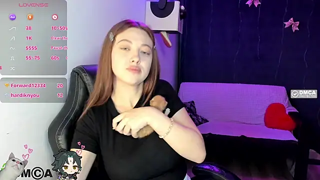 AmourLily live room snapshot on Stripchat