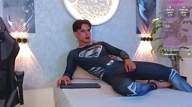 Andy-AngelicBoy Momentaufnahme des Live-Raums auf Stripchat