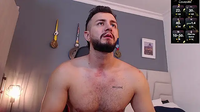 AndyBlass captura de la sala en vivo en Stripchat