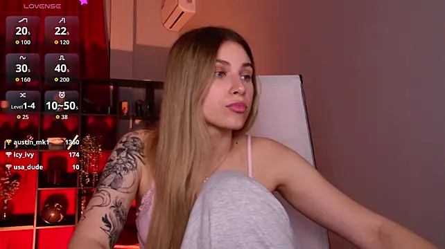 EllieCutes captura de la sala en vivo en Stripchat