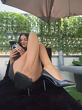 FeetVibe momentopname van live room op Stripchat
