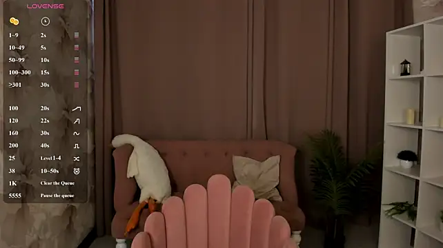 FlirtyAura momentopname van live room op Stripchat