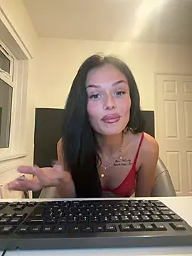 FlirtyFoxyxx momentopname van live room op Stripchat