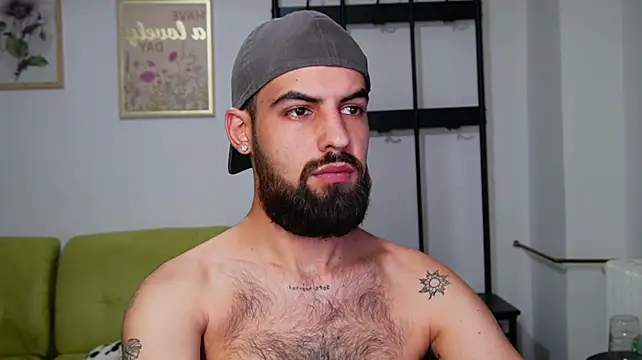 HairyRobxxx momentopname van live room op Stripchat