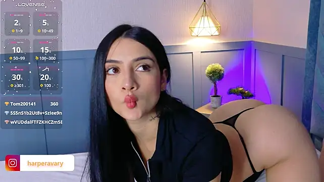Harper-Avary Momentaufnahme des Live-Raums auf Stripchat