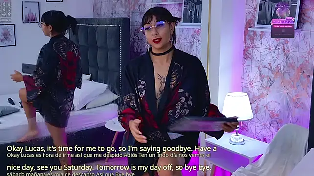 Hellfire_Raven Momentaufnahme des Live-Raums auf Stripchat