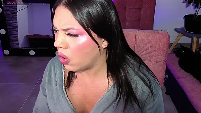 Im-Ashley momentopname van live room op Stripchat