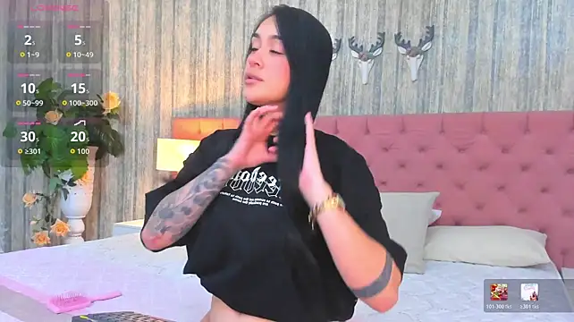 LaadySmiith momentopname van live room op Stripchat