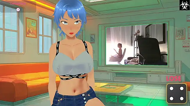 Lanathevirus Momentaufnahme des Live-Raums auf Stripchat