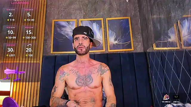 Lancelot_Benwick momentopname van live room op Stripchat