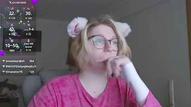LesiaOxxi live room snapshot on Stripchat