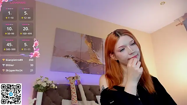 Linablueeyed momentopname van live room op Stripchat