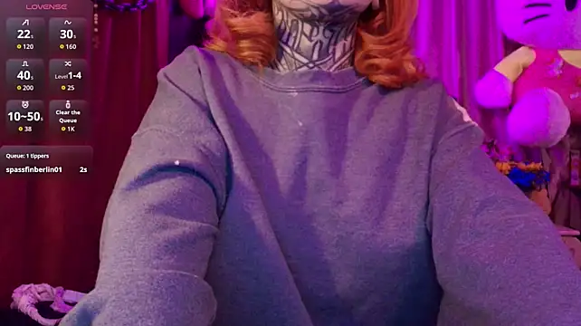 MelodyPrive Momentaufnahme des Live-Raums auf Stripchat