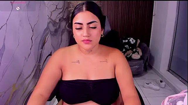 Melodysnow_01 Momentaufnahme des Live-Raums auf Stripchat