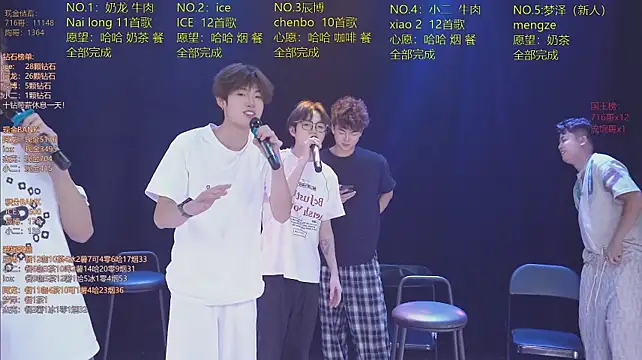 NCT-001 Momentaufnahme des Live-Raums auf Stripchat