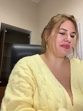 Passion-Blondy Momentaufnahme des Live-Raums auf Stripchat