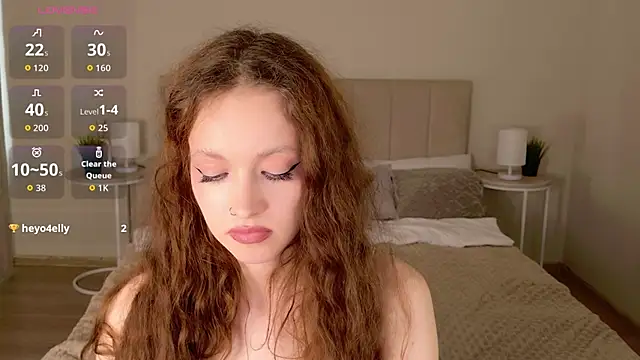 SallyPinkman Momentaufnahme des Live-Raums auf Stripchat