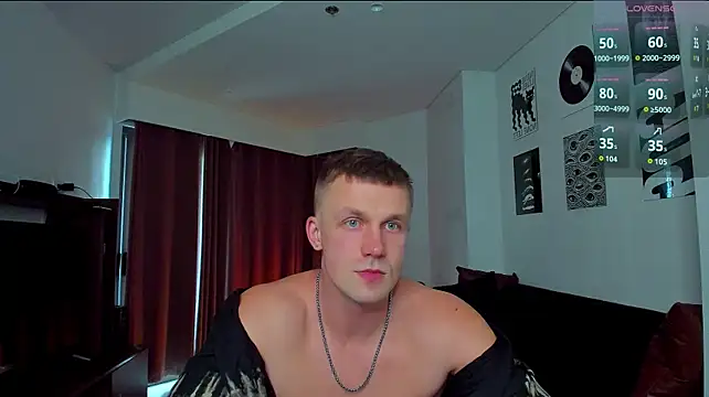 Samuel_Andrew Momentaufnahme des Live-Raums auf Stripchat