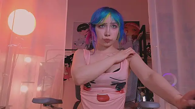 StacyGlitch captura de la sala en vivo en Stripchat