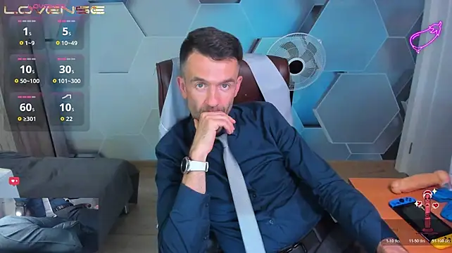 SteveTiger Momentaufnahme des Live-Raums auf Stripchat