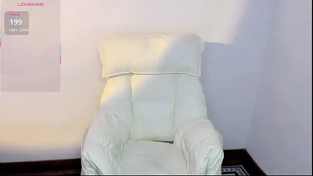 Tangerine-en momentopname van live room op Stripchat