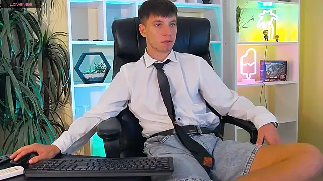 ThomasEdisonn Momentaufnahme des Live-Raums auf Stripchat
