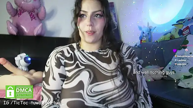 TuWaifuVirtual1 Momentaufnahme des Live-Raums auf Stripchat