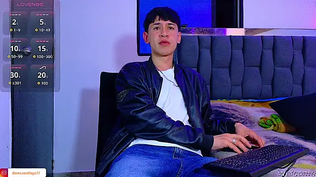 Twink_daren momentopname van live room op Stripchat