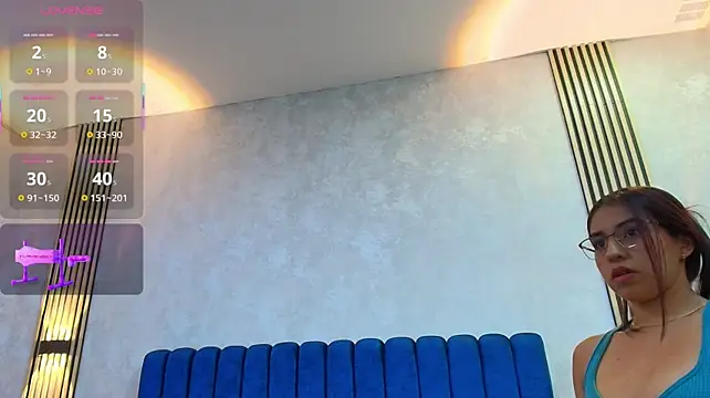 Vittoria_Conti_ Momentaufnahme des Live-Raums auf Stripchat