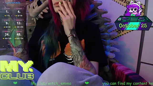 Witch_Emma captura de la sala en vivo en Stripchat