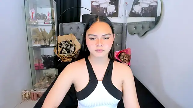 ameliamaureen momentopname van live room op Stripchat
