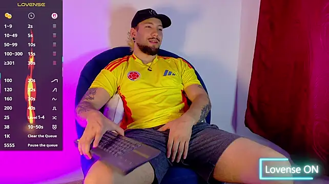 angel_kyrozz captura de la sala en vivo en Stripchat