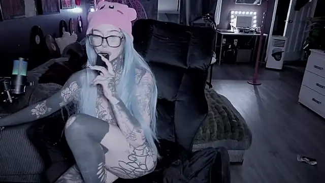 bambitatted momentopname van live room op Stripchat