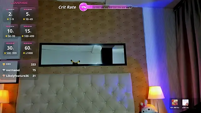 hannabackerr Momentaufnahme des Live-Raums auf Stripchat