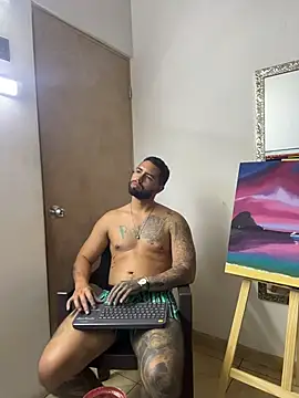 matteosantos Momentaufnahme des Live-Raums auf Stripchat
