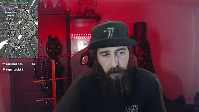 samaelO69 captura de la sala en vivo en Stripchat