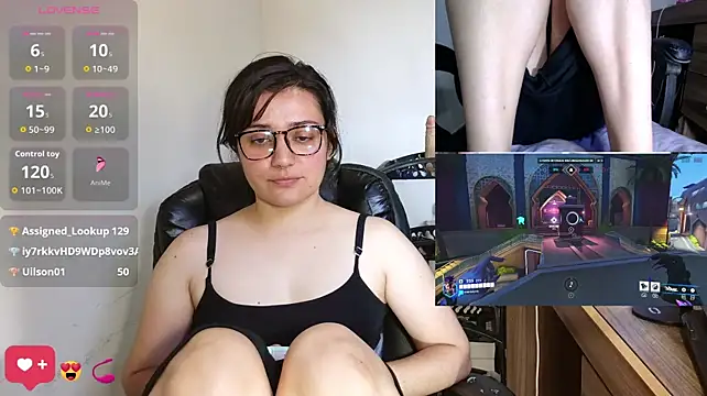 sobresalinaa Momentaufnahme des Live-Raums auf Stripchat