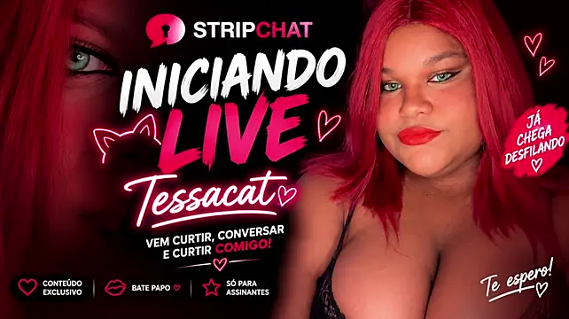 tessacat Momentaufnahme des Live-Raums auf Stripchat